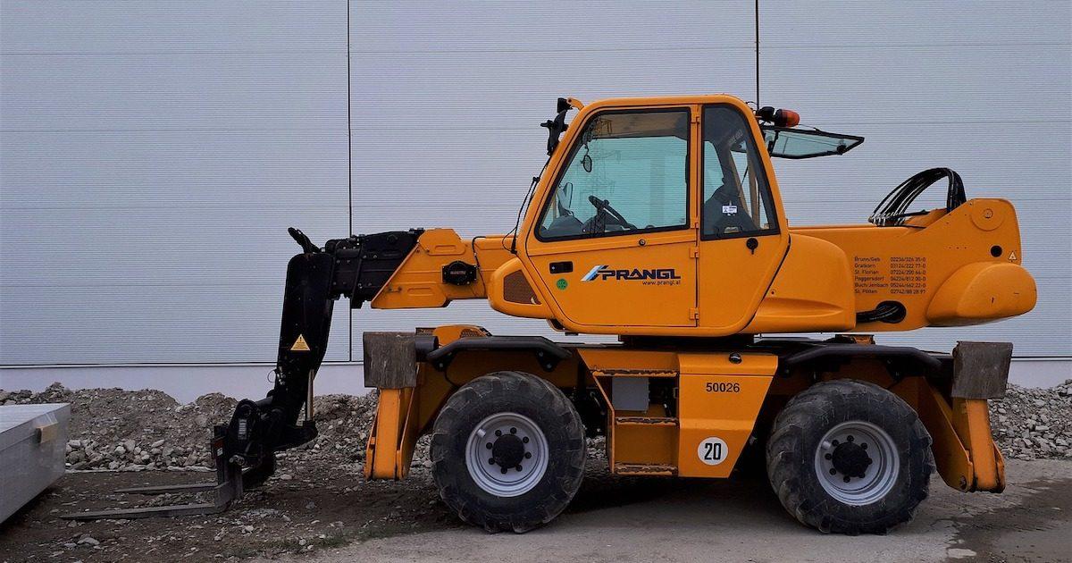 Carrello Elevatore con Braccio Telescopico Rotativo